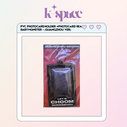 BABYMONSTER - PVC PHOTOCARD HOLDER +PHOTOCARD 6EA (GUANGZHOU VER)
