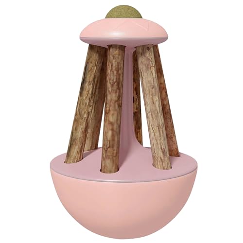 Emliy Pets Interactive Cat Catnip Toy - Cat Tumbler Toy