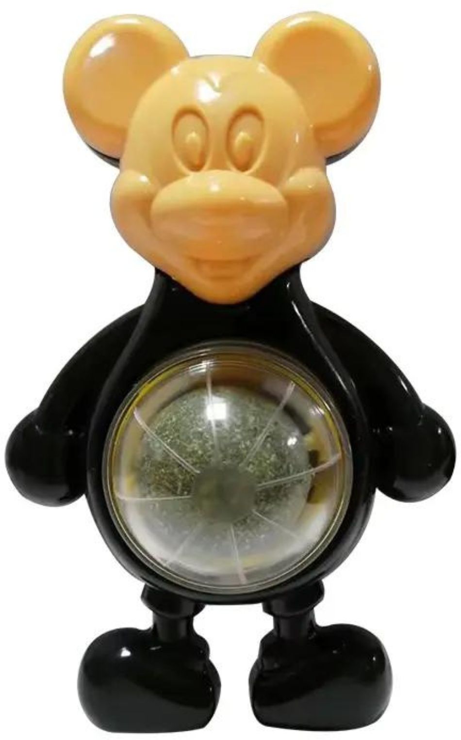 Emily Pets Toys Mint Ball Swirl Cat Ball Catnip Cat Candy 2-in-1 Mickey