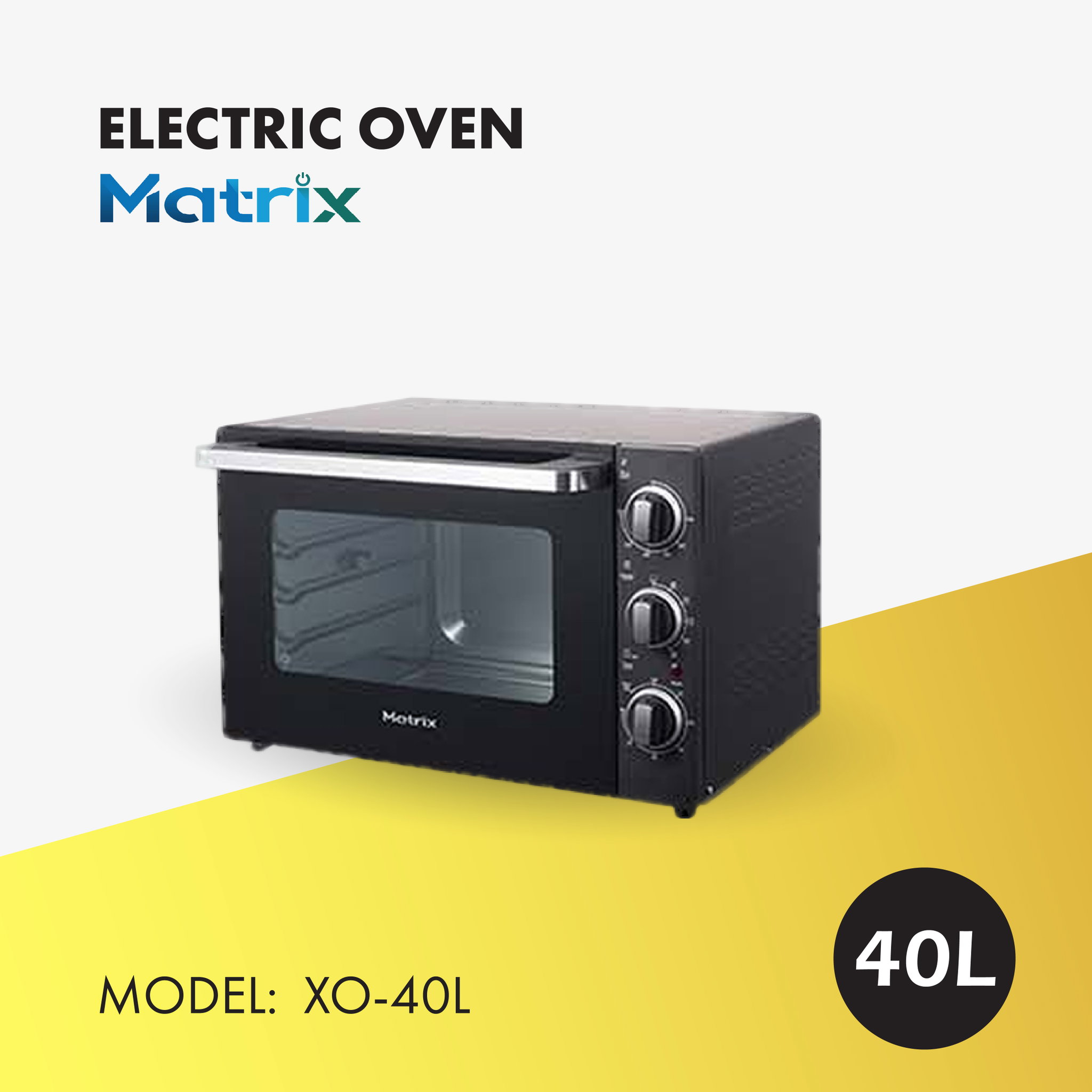 MATRIX ELECTRIC OVEN 40L (XO-40L)_0