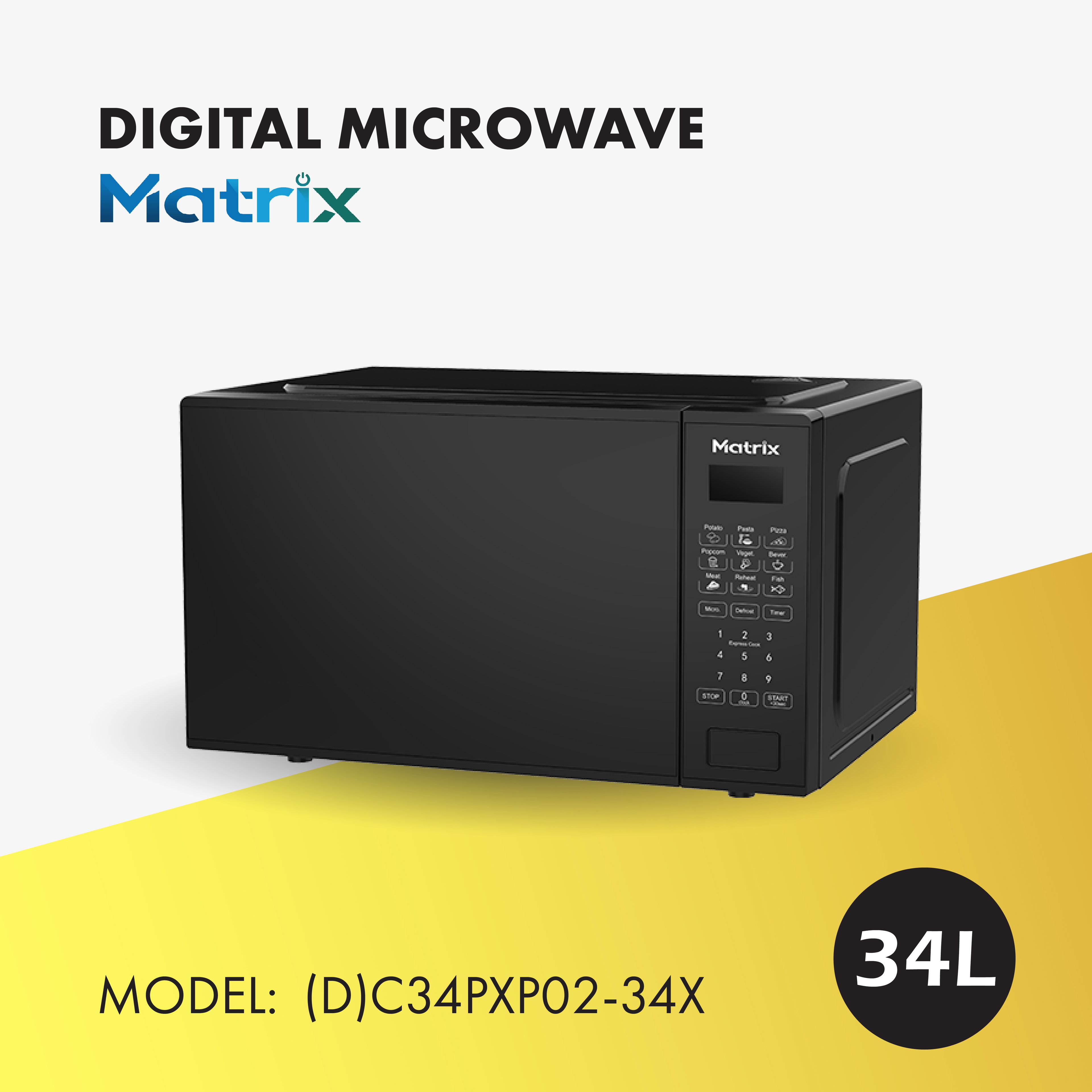 MATRIX DIGITAL MICROWAVE (D)C34PXP02-34X