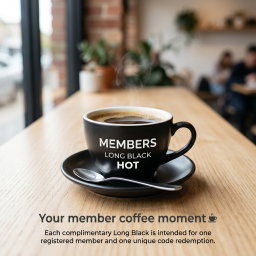 MEMBERS Long Black 