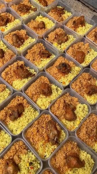 KIDS PARTY COMBO(JOLLOF/FRIED/BEEF)-50 kids