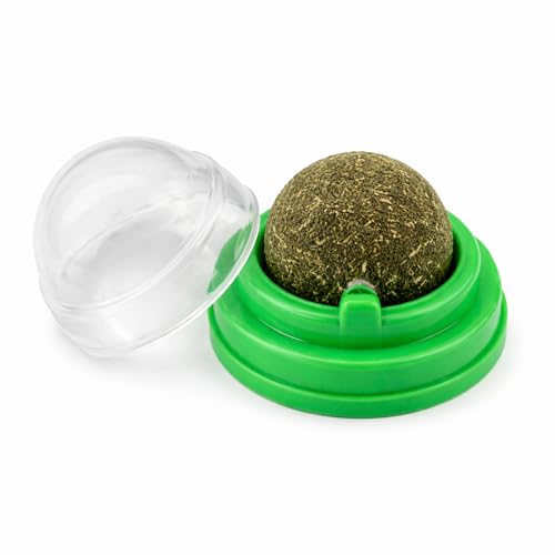 Emily Pets Catnip Ball Cat Licking Balls with Catnip Stickers