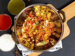 samosa chaat cheetos