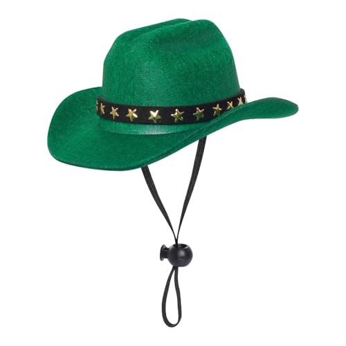Cowboy pentagram hat - full circle of stars  _0
