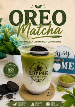 Iced Oreo Matcha