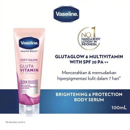 Vaseline Gluta Vitamin spf 20 serum [Pink-100ml]