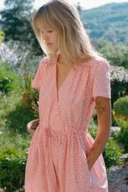 The Dawn Dress - Raspberry (S) 