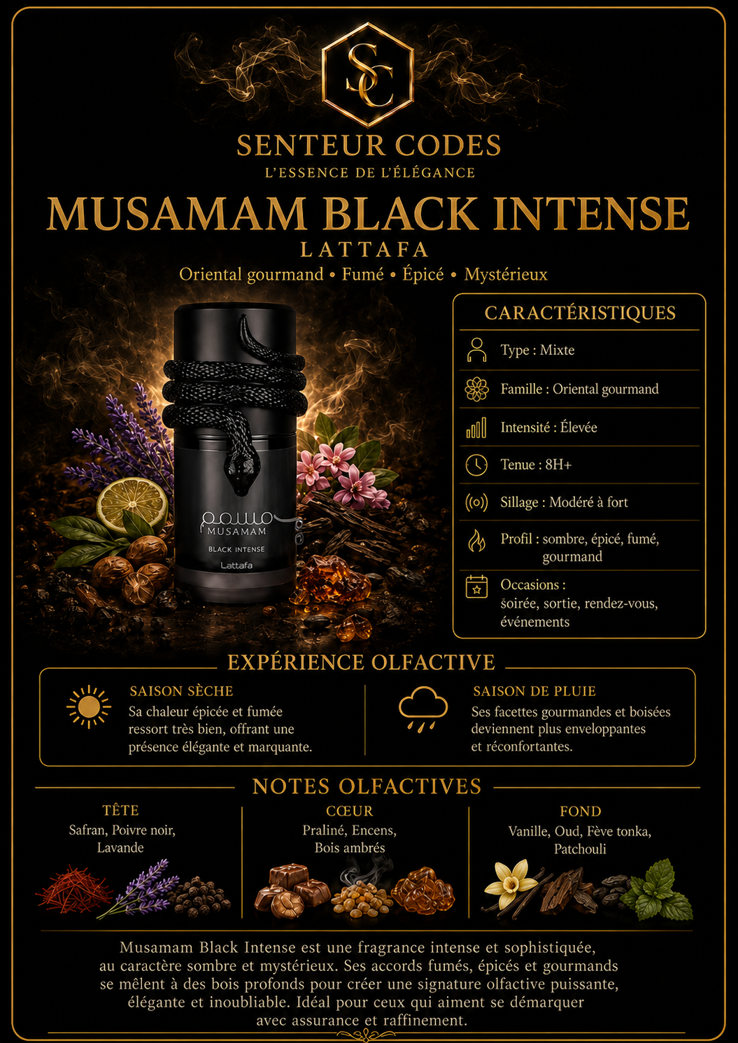Lattafa Musamam Black Intense Eau De Parfum _1