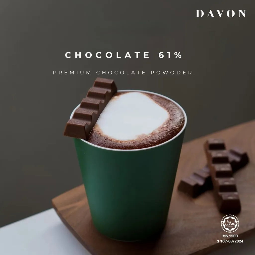 Davon Dark Chocolate latte 1 Kg_1