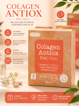 Cápsulas collagen antiox
