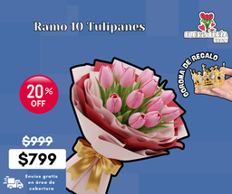 Ramo 10 Tulipanes