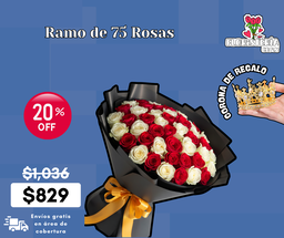 Ramo de 75 Rosas