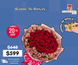 Ramo 36 Rosas