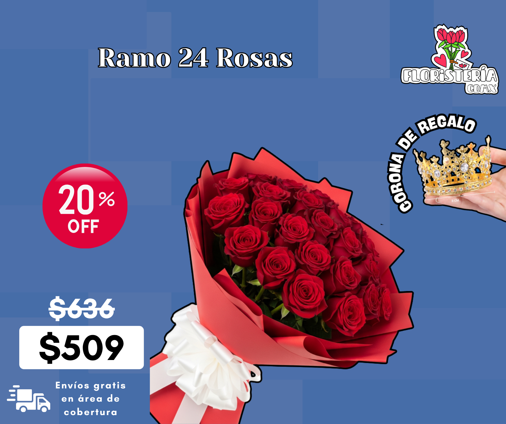 Ramo 24 Rosas_0