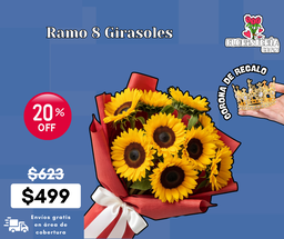 Ramo 8 Girasoles