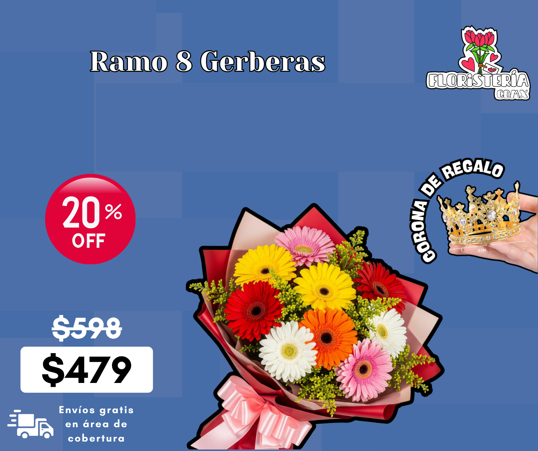 Ramo 8 Gerberas_0