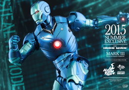 Hot Toys - Iron Man Mark 3 Summer Exclusive Blue Version