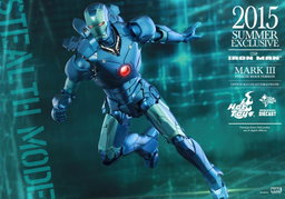Hot Toys - Iron Man Mark 3 Summer Exclusive Blue Version