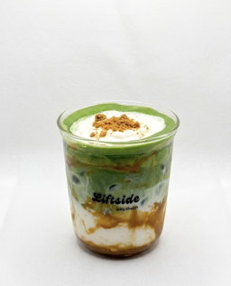 Iced Biscoff Matcha
