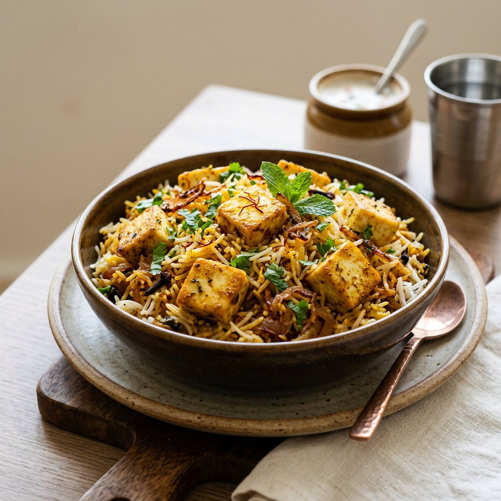 Paneer Biryani