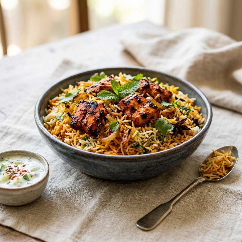 Chicken Tikka Biryani