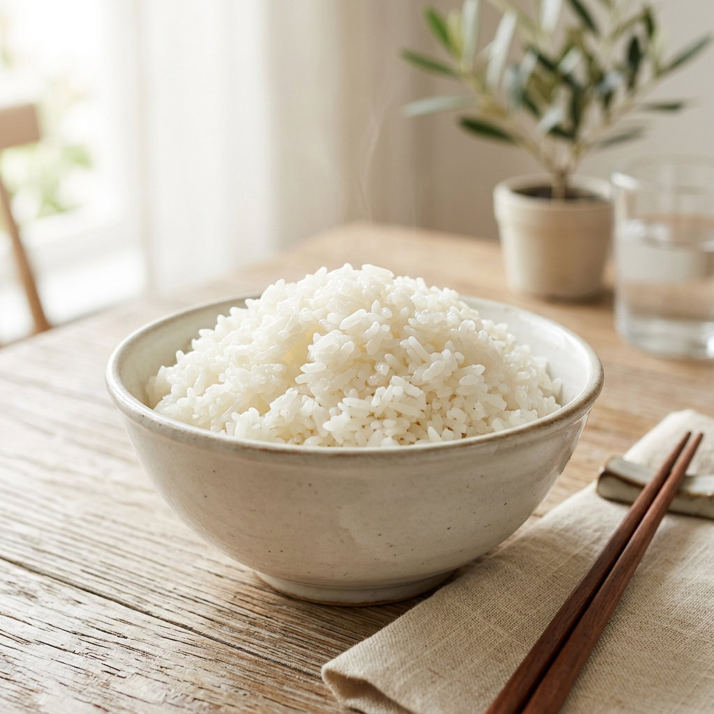 White Steamed Rice