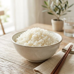 White Steamed Rice