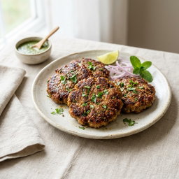 Mutton Chapli Kebab (4Pcs)