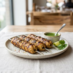 Chicken Seekh Kebab (4pcs)