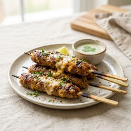 Mutton Cheese Kebab
