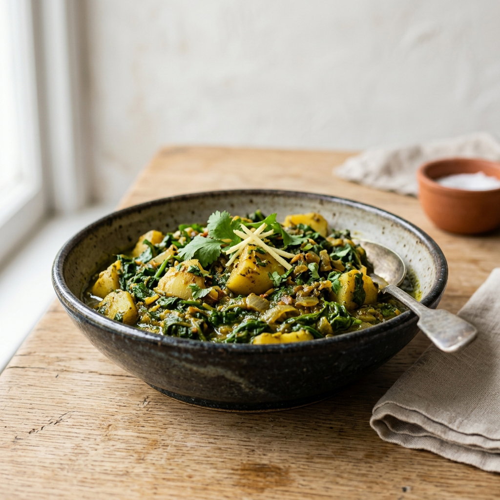 Aloo Palak