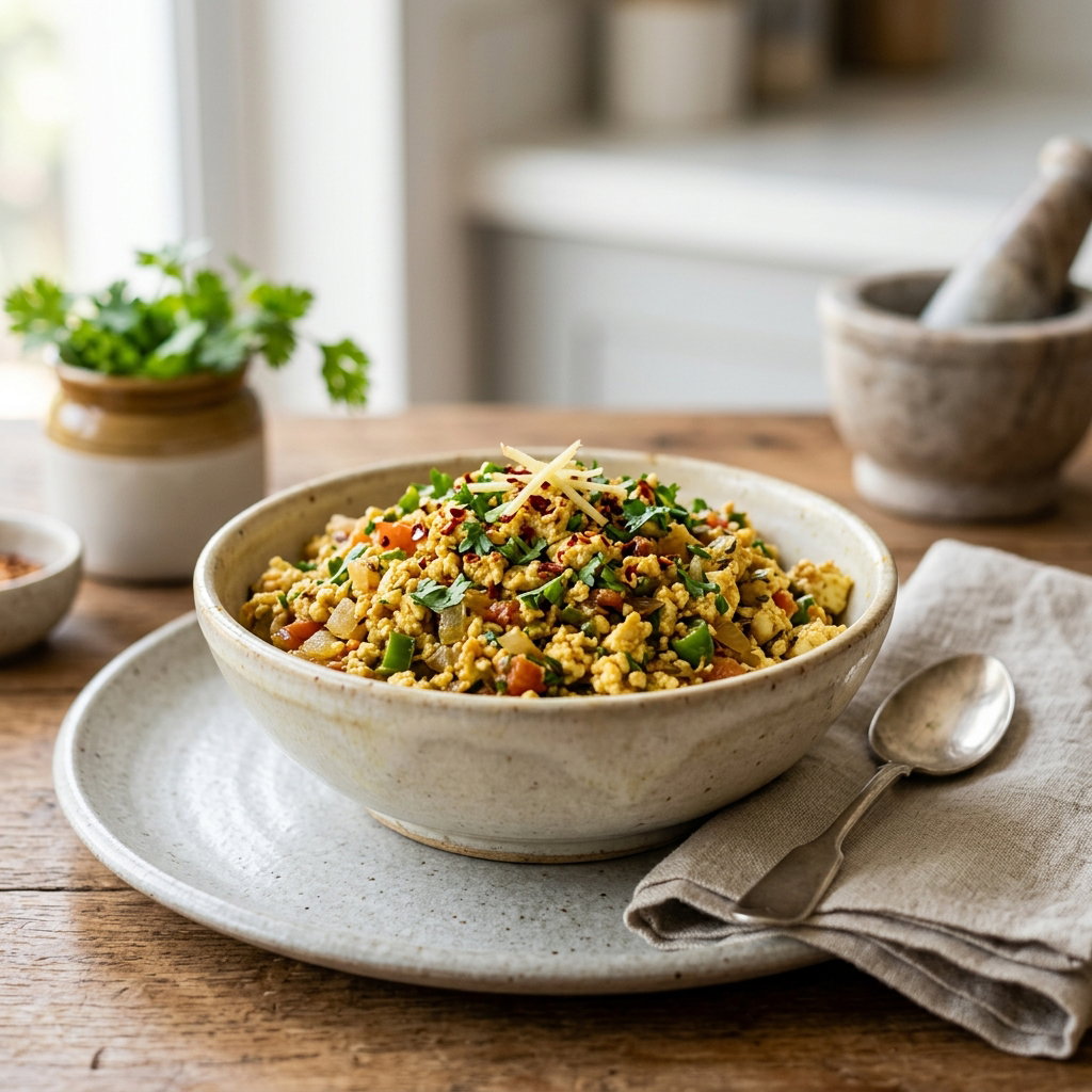 Paneer Bhurji (Scrambled paneer.)_0