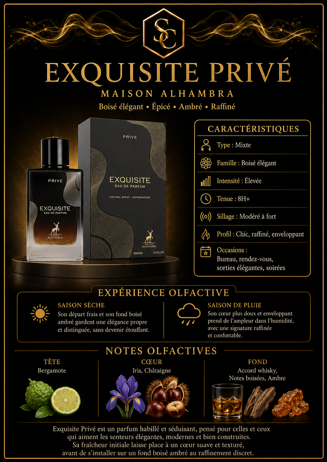 Exquisite Prive Maison Alhambra  Eau De Parfum_5