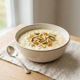 Kheer (Traditional Rice Pudding.)