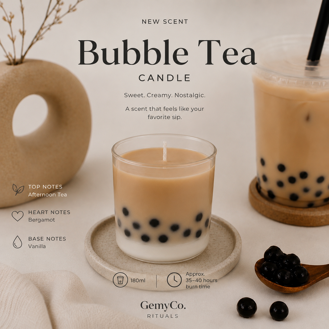 Bubble Tea Candle