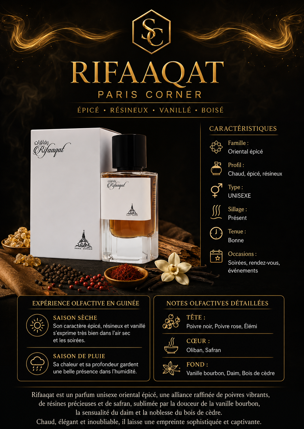 Paris Corner Rifaaqat Eau De Parfum 85ml_4