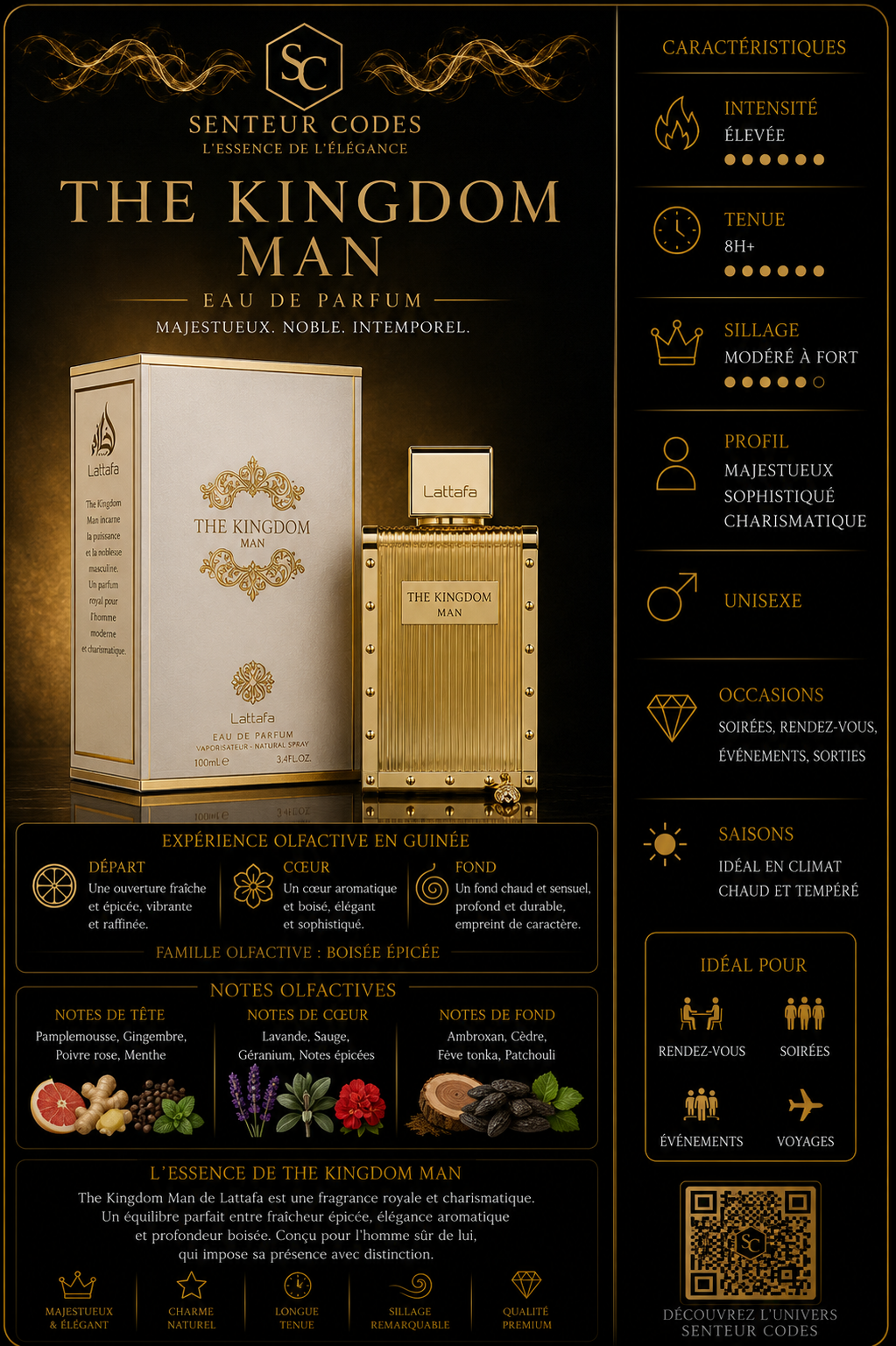 Lattafa The Kingdom Men Eau De Parfum _3