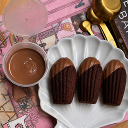 Double Chocolate Madeleines 