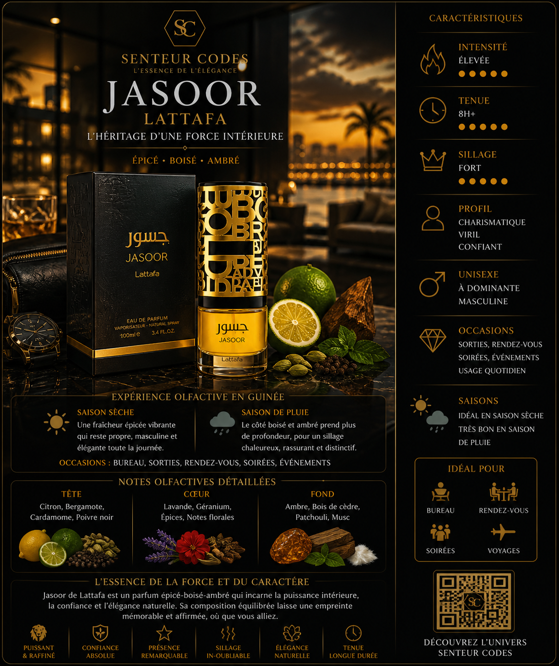 Lattafa Jasoor Eau De Parfum_4