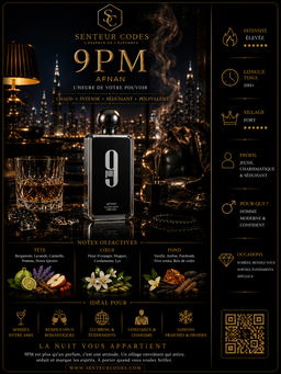 Afnan 9 Pm Eau De Parfum 100ml 