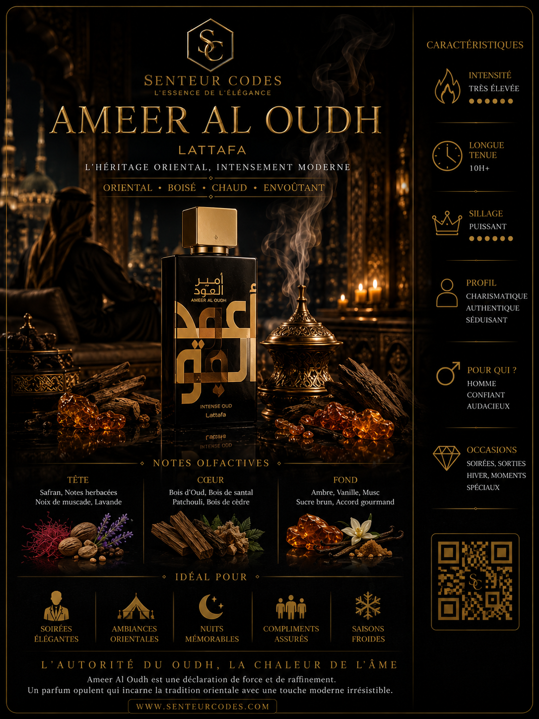 Lattafa Ameer Al Oudh Intense Oud _3