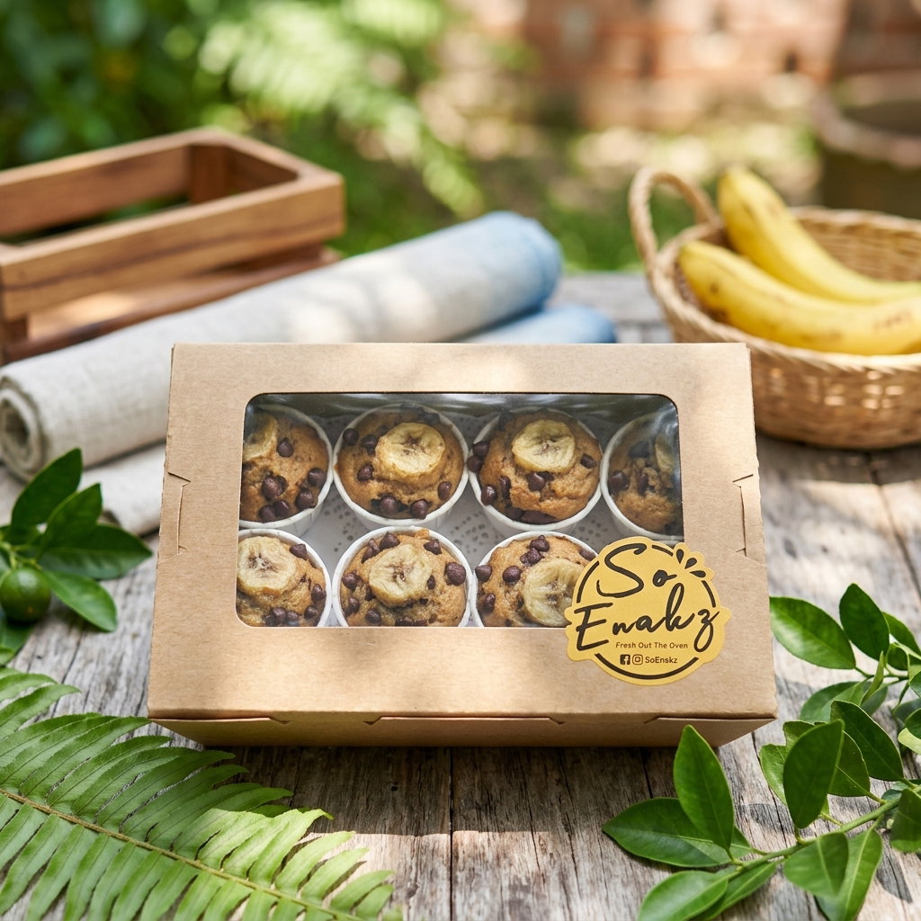 Banana Chocolate Chip Muffins_2