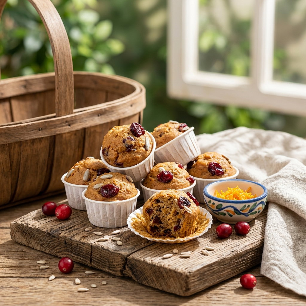 Orange Cranberry Muffins_1