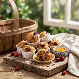 Orange Cranberry Muffins