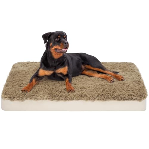emily pets Inflatable Dog Bed for Medium Dogs, Waterproof Air Mattress Crate Bed with Air Pump