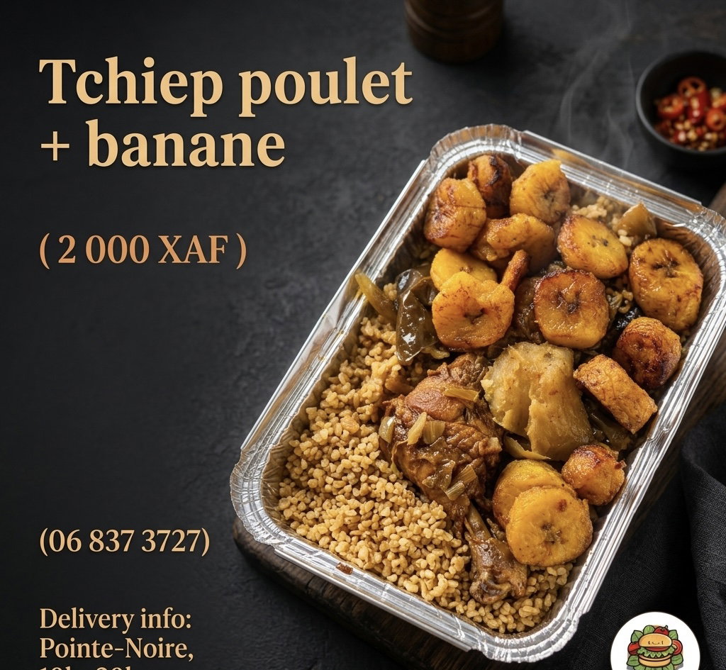 Tchiep poulet + banane_2