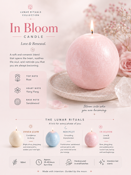 The Lunar Ritual Candles