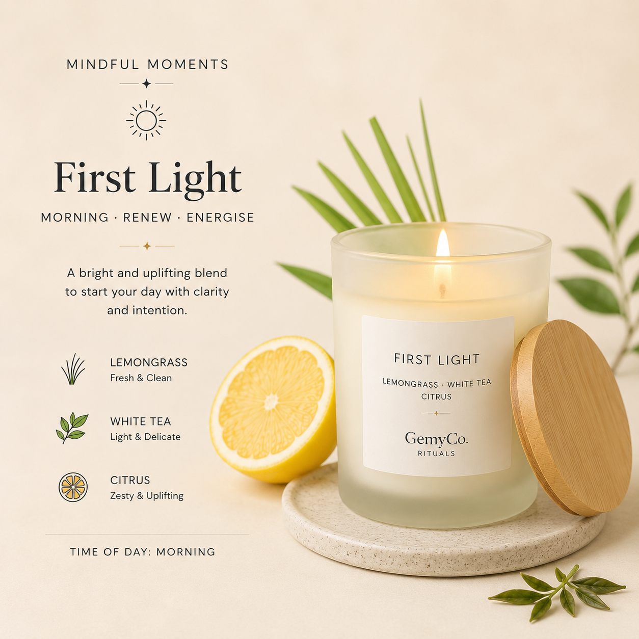 First Light Candle